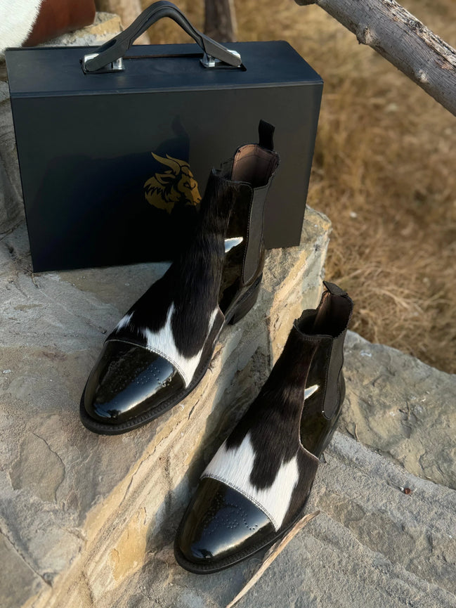 Cowhide Chelsea Shoes
