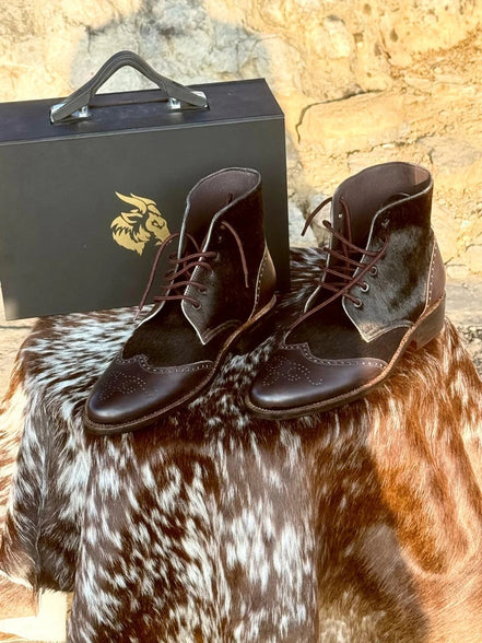 The Goat Wing Tip Boot