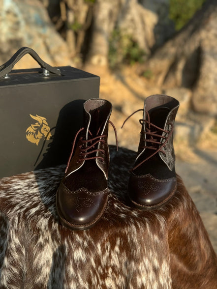 The Goat Wing Tip Boot