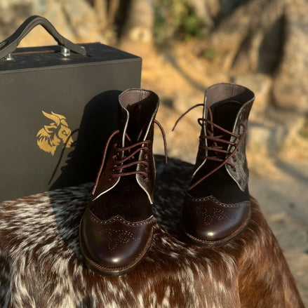 The Goat Wing Tip Boot