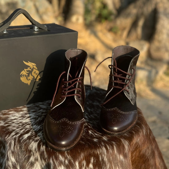 The Goat Wing Tip Boot