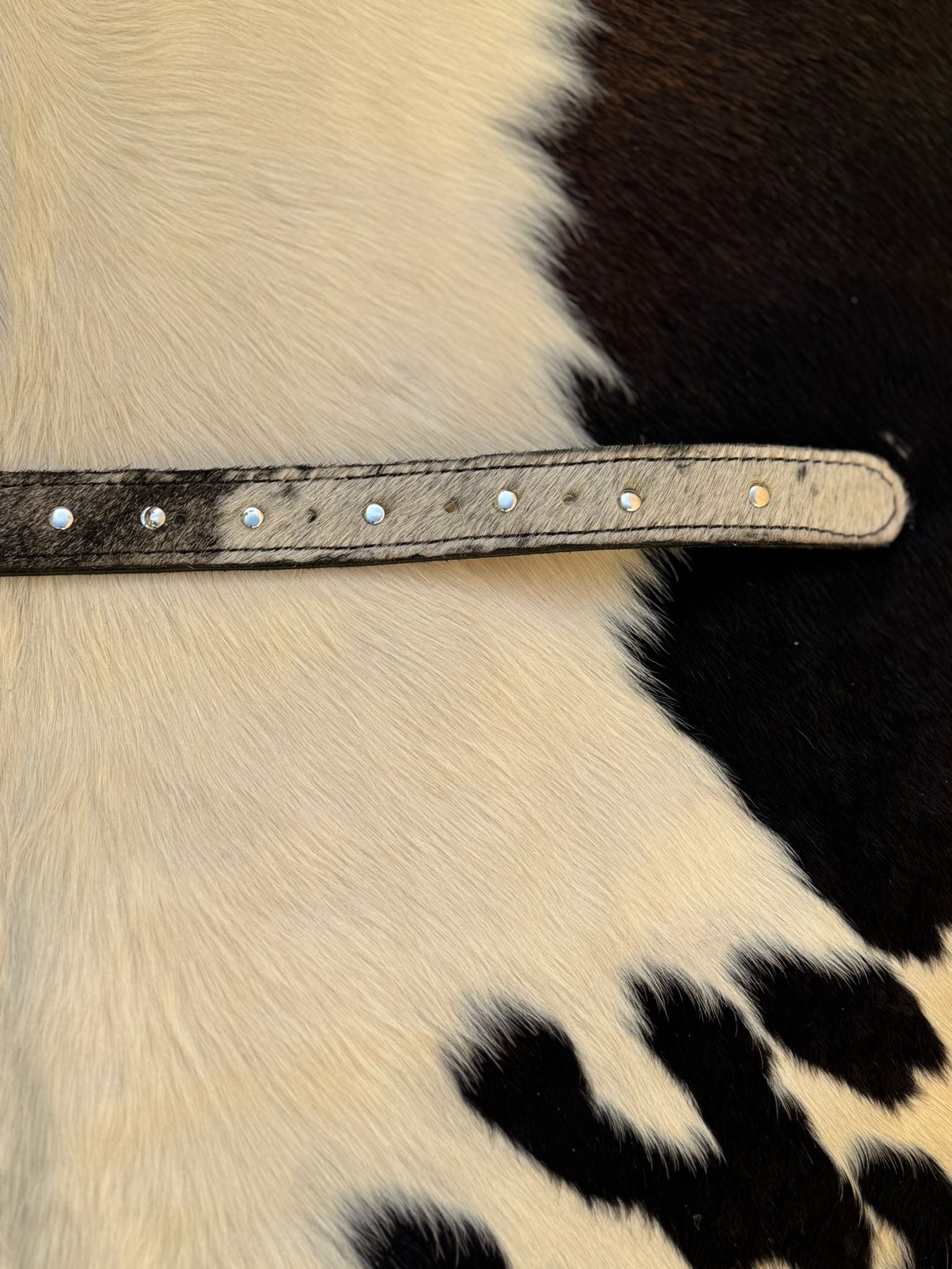 Handcrafted Cowhide Belt with Longhorn Skull Buckle – Limited Collector’s Piece
