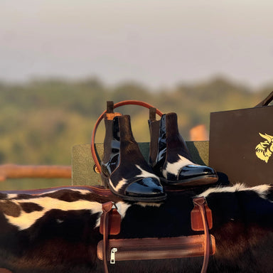 Cowhide Chelsea Shoes