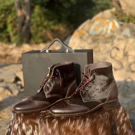 The Goat Wing Tip Boot